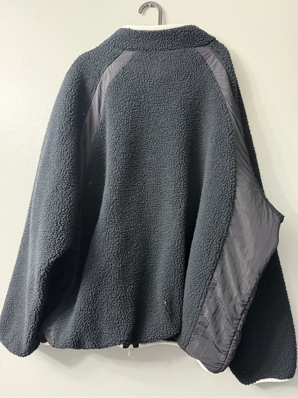Air Jordan Essentials Full-Zip Winter Fleece Jacket Black Men's 2XL